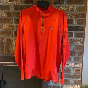 Fleece Under Armour pullover sweatshirt.